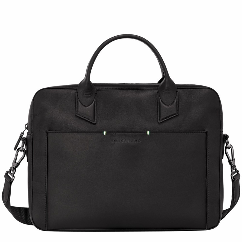 Black Longchamp Longchamp Sur Seine Men's Briefcase Bags